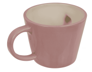 Różowy kubek z misiem i sercami 300 ml - Prezent dla ukochanej  (3).png