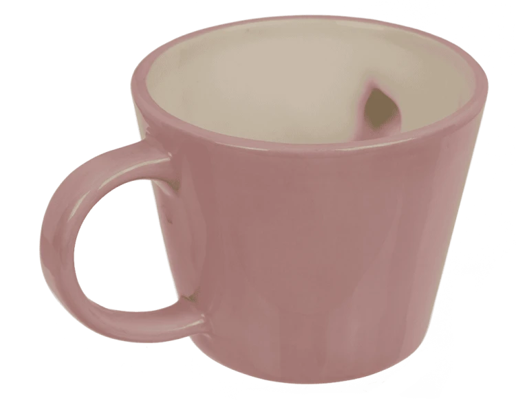 Różowy kubek z misiem i sercami 300 ml - Prezent dla ukochanej  (3).png