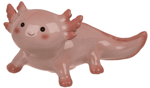 Skarbonka aksolotl różowy ceramiczny - Różowa skarbonka dla dzieci  (3).png