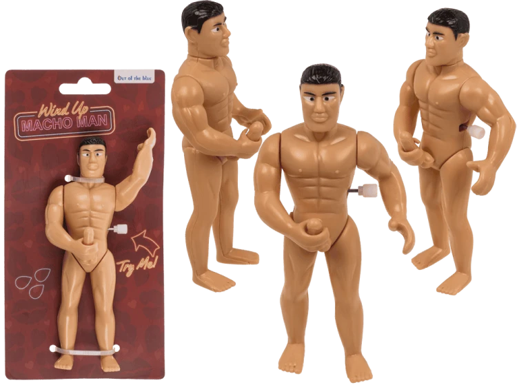 Nakręcany Macho Man 13 cm - Śmieszny prezent na wieczór panieński  (1).png