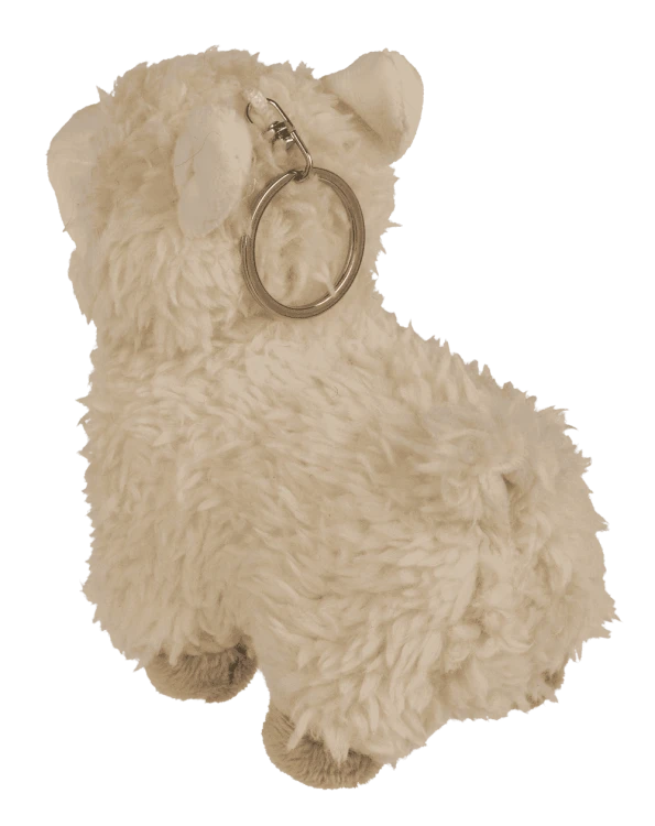 Brelok pluszowa lama 10 cm - Miękka zawieszka do kluczy i torby  (9).png