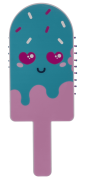 Szczotka do włosów lód na patyku Kawaii - słodkie rozczesywanie  (7).png