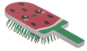 Szczotka do włosów lód na patyku Kawaii - słodkie rozczesywanie  (8).png