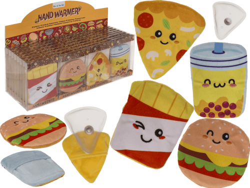 Pluszowy Ogrzewacz do Rąk Jedzenie Fast Food - Prezent na Zimę  (1).png