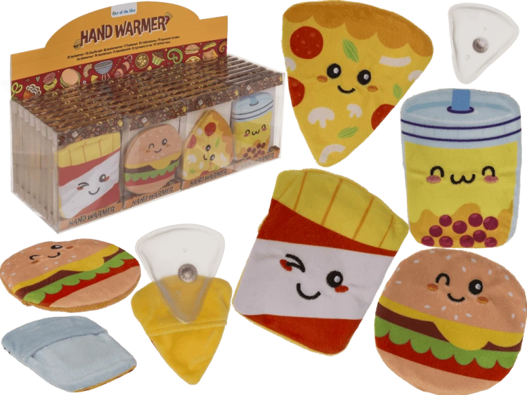 Pluszowy Ogrzewacz do Rąk Jedzenie Fast Food - Prezent na Zimę  (1).png