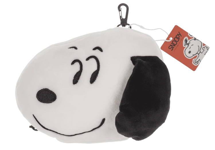 Poduszka Podróżna Snoopy 2w1 - Z Opaską na Oczy  (2).png
