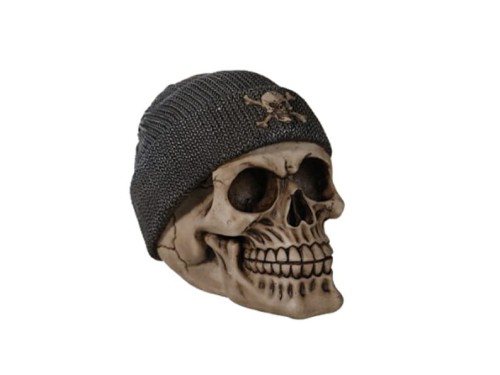 SKARBONKA CZACHA RYBAKA CZASZKA CZAPCE TRUPIA XL 1