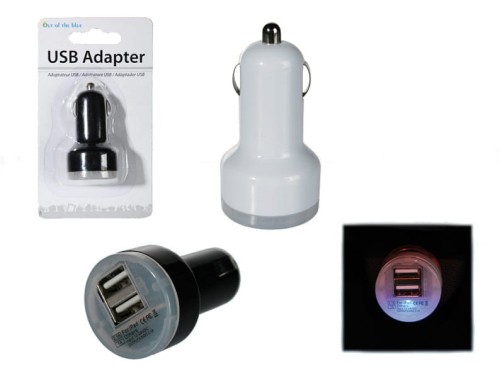 ŁADOWARKA SAMOCHODOWA USB 2X PORT UNIWERSALNA