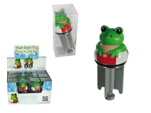 ZATYCZKA ŻABA KOLE RATUNKOWYM DO ZLEWU ŻABKA KOREK 2