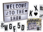 PODŚWIETLANA TABLICA LED A4 CINEMA LIGHTBOX 60 LITER 1