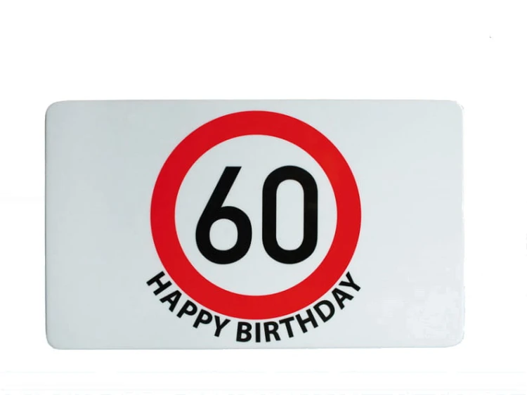 DESKA DO KROJENIA 60 URODZINY KUCHENNA ŚNIADANIOWA