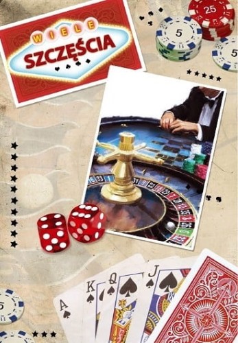 Karnet okolicznościowy z kopertą Szczęścia Pocztówka