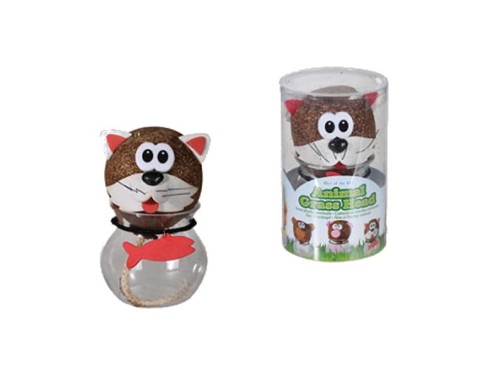 GŁÓWKA Z TRAWKĄ GŁOWA TRAWIASTOGŁOWY HODUJ TRAWĘ 1