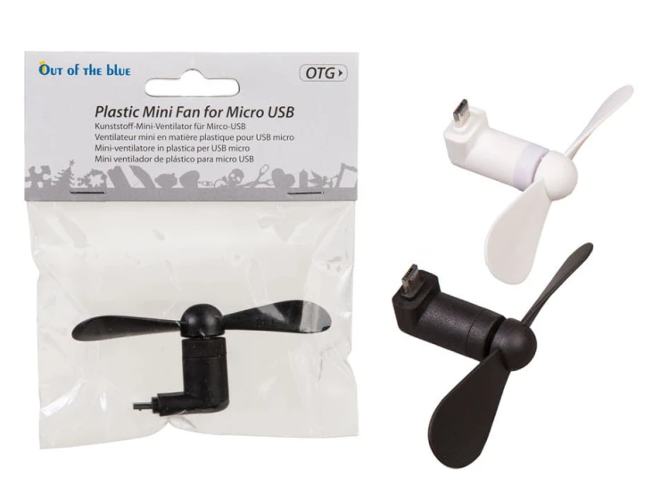 MINI WIATRACZEK MICRO USB WENTYLATOR TELEFONU 3