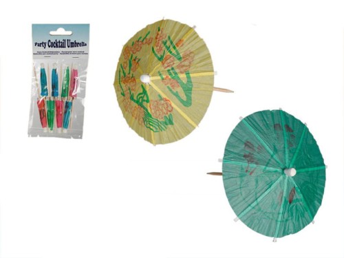 PARASOLKI KOKTAJLÓW DRINKÓW ZESTAW HAWAJSKIE ALOHA 1