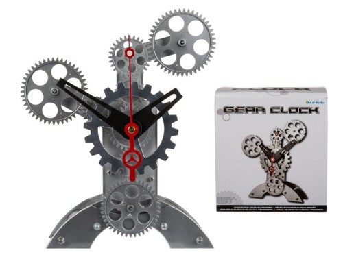Zegar plastikowy Koło zębate Na Biurko Prezent