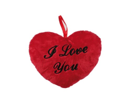 SERDUSZKO PLUSZOWE I LOVE YOU WALENTYNKI SERCE MINI 1