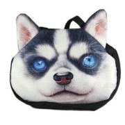 TORBA PIESEK PIES 3D GŁOWA TOREBKA USZAMI HUSKY 1