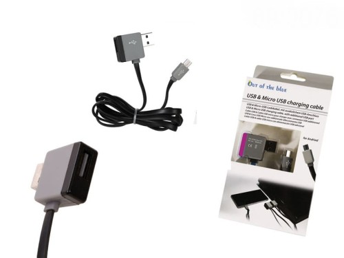 KABEL USB Z MICRO USB DŁUGI 120 CM PORT USB LAPTOPA 1