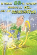 KARNET POCZTÓWKA URODZINOWA KOPERTĄ 60 URODZINY 1 1