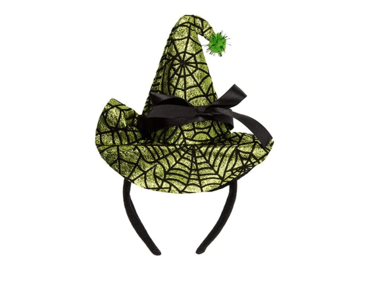 OPASKA HALLOWEEN KAPELUSZ CZAROWNICY PRZEBRANIE 1