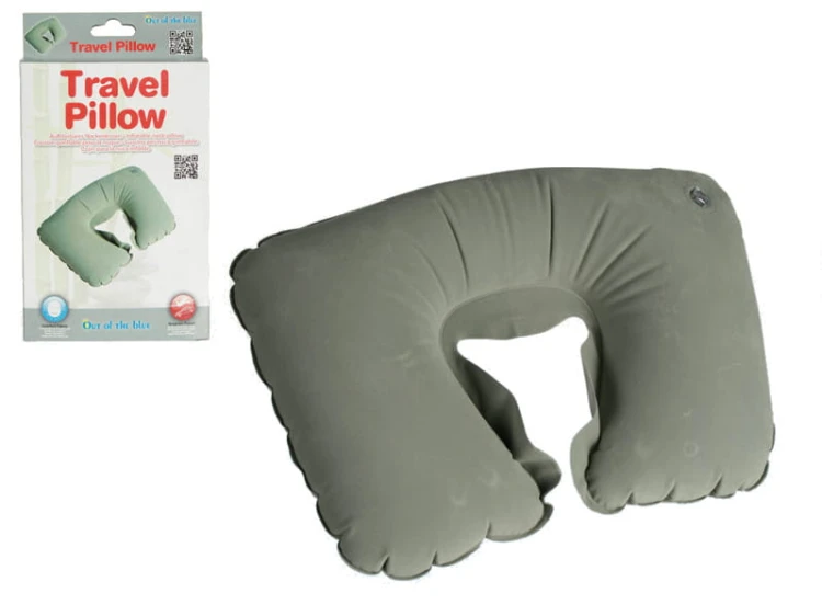 NADMUCHIWANA PODUSZKA PODRÓŻNA DMUCHANA TURYSTYCZNA