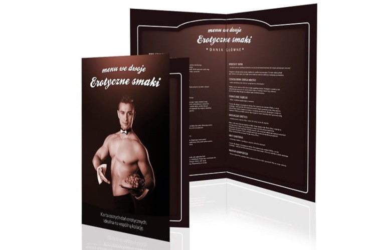 MENU WE DWOJE EROTYCZNE SMAKI GRA SEX SEKS ZADANIA