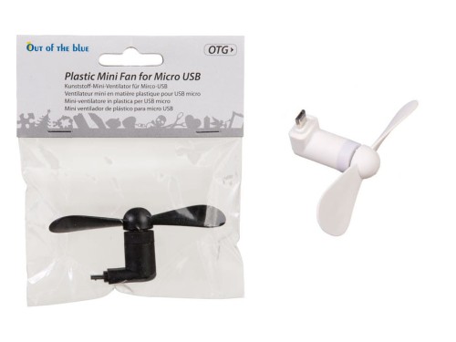 MINI WIATRACZEK MICRO USB WENTYLATOR TELEFONU 2