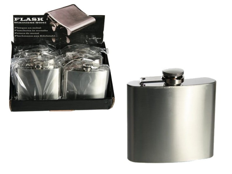 PIERSIÓWKA STALOWA SREBRNA METALOWA 140 ML 2