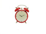 ZEGAR BUDZIK SZKLANY ŚCIENNY TRADYCYJNY RETRO ŚCIANĘ 1