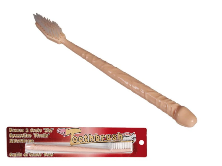 SZCZOTECZKA DO ZĘBÓW WACUŚ PENISEK PENIS EROTYCZNA 1