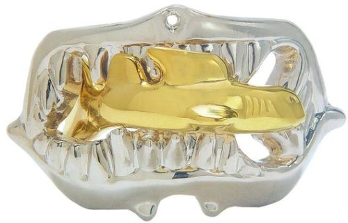 CAST SHARK METALOWA ŁAMIGŁÓWKA REKIN GRA LOGICZNA 1