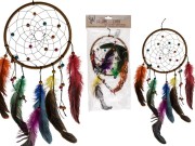 ŁAPACZ SNÓW dreamcatcher KOLOROWE PIÓRA DEKORACJA 2.jpg