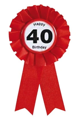 ODZNAKA URODZINOWA - 40 MEDAL PRZYPINKA KOTYLION 1