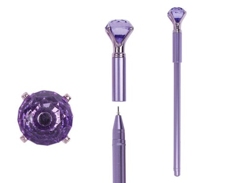 DŁUGOPIS kamień dekoracyjny MIX WZORÓW NIEBIESKI 1.jpg