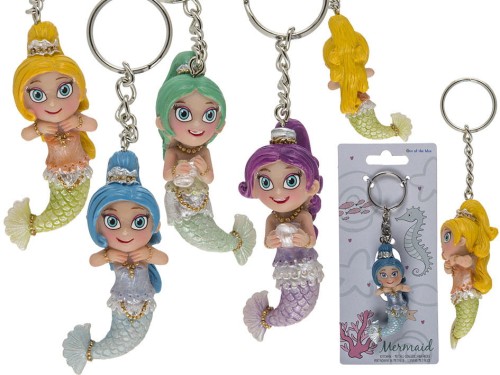 BRELOK breloczek syrenka SYRENA MIX WZORÓW BRYLOK 2.jpg