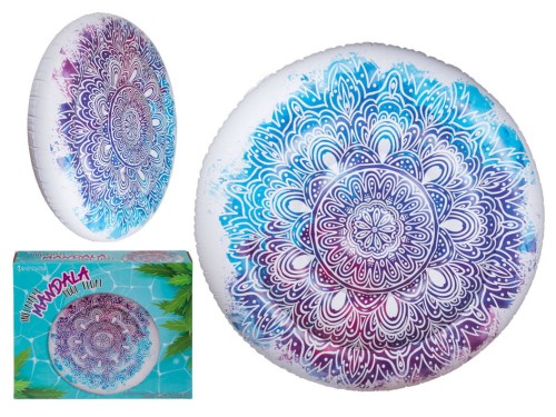 MATERAC DO PŁYWANIA mandala DMUCHANY 150CM PLAŻOWY .jpg