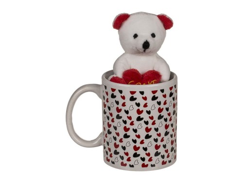 KUBEK w serduszka z pluszowym MISIEM MIŁOSNY LOVE 1.jpg