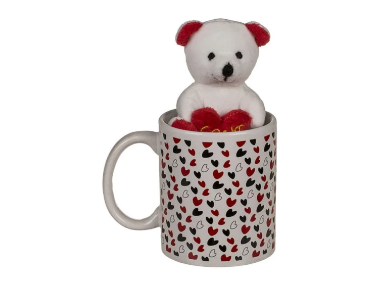 KUBEK w serduszka z pluszowym MISIEM MIŁOSNY LOVE 1.jpg