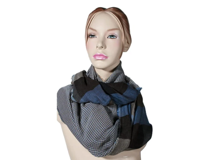 SZAL - KOMIN SZALIK DAMSKI CHUSTA APASZKA DUŻY TUBA 1