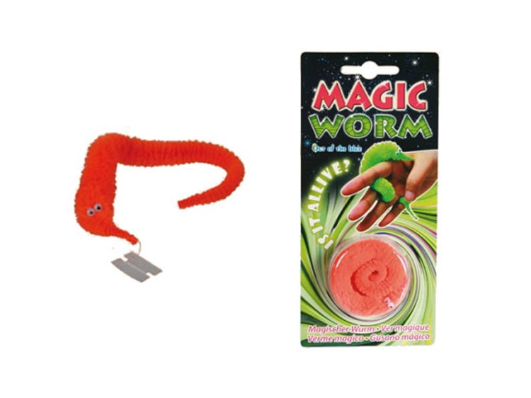 MAGICZNY ROBACZEK NA ŻYŁCE ROBAK ZABAWKA MANUALNA 1