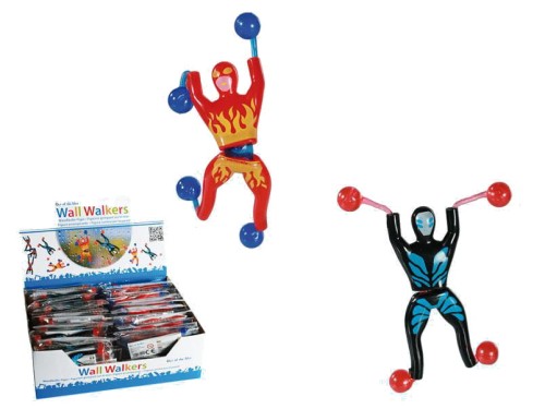 LUDZIK CHODZĄCY PO ŚCIANIE PLASTIKOWY AKROBATA 2