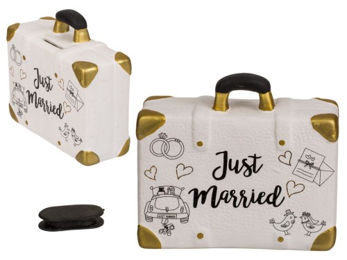 SKARBONKA walizka Just Married ŚLUB WESELE MŁODZI 2.jpg