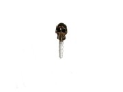 ZATYCZKA DO TELEFONU CZASZKA CZACHA METALOWA 1