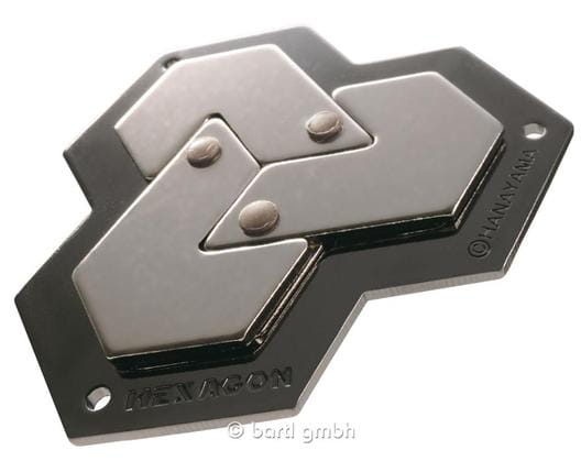 Hanayama Huzzle Cast Hexagon ŁAMIGŁÓWKA poziom 46 1.jpg
