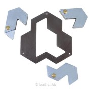 Hanayama Huzzle Cast Hexagon ŁAMIGŁÓWKA poziom 46 2.jpg