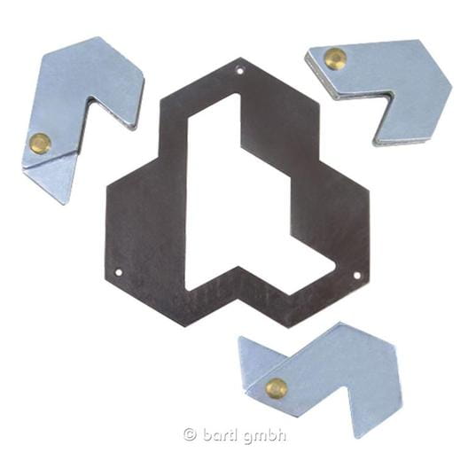 Hanayama Huzzle Cast Hexagon ŁAMIGŁÓWKA poziom 46 2.jpg