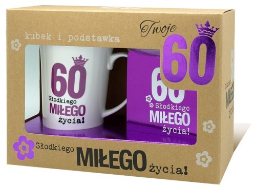 KUBEK URODZINOWY z podstawką - 60 URODZINY FIOLET .jpg