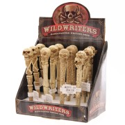 DŁUGOPIS czaszka CZACHA KOŚĆ UPIORNY MIX WZORÓW 6.jpg