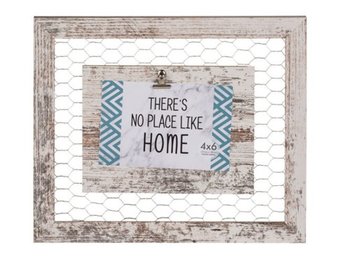 RAMKA DREWNIANA na 1 zdjęcie metalowa siatka KLIPS 1.jpg